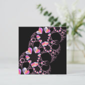 Carte de vacances plate (Debout devant)