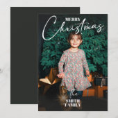 Carte de vacances plate (Devant / Derrière)