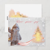 Carte de vacances plate (Devant / Derrière)