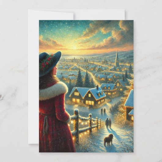 Carte de vacances plate (Devant)