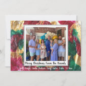 Carte de vacances plate (Devant)