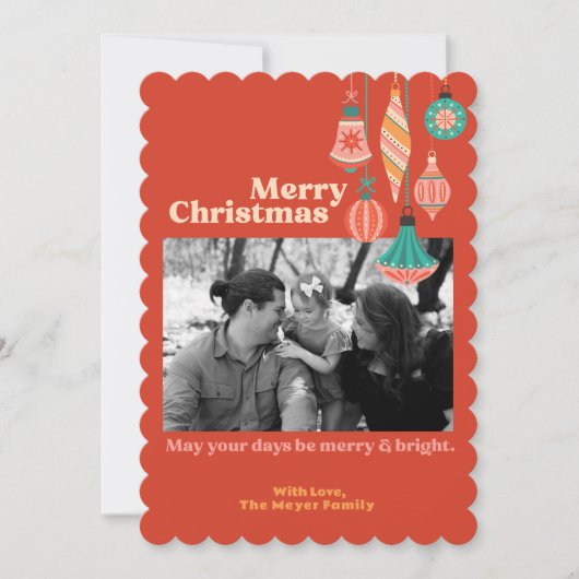 Carte de vacances plate (Devant)