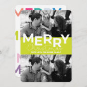 Carte de vacances plate (Devant / Derrière)