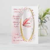 Carte de vacances plate (Debout devant)