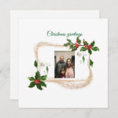 Carte de vacances plate (Devant / Derrière)