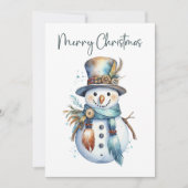 Carte de vacances plate (Devant)