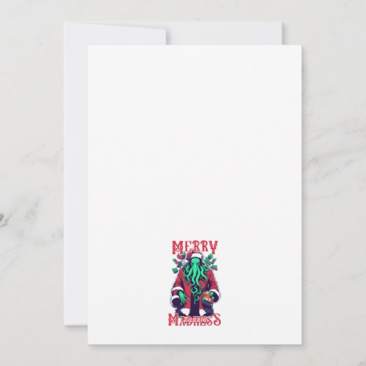 Carte de vacances plate (Dos)