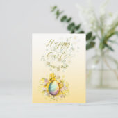 Carte de vacances plate (Debout devant)