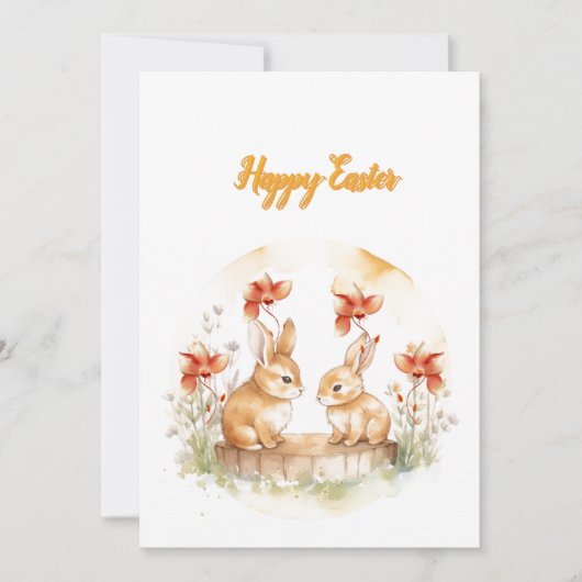 Carte de vacances plate  (Devant)