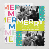 Carte de vacances plate (Devant / Derrière)