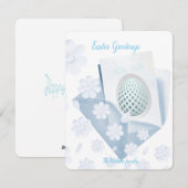 Carte de vacances plate (Devant / Derrière)