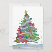 Carte de vacances plate (Devant)