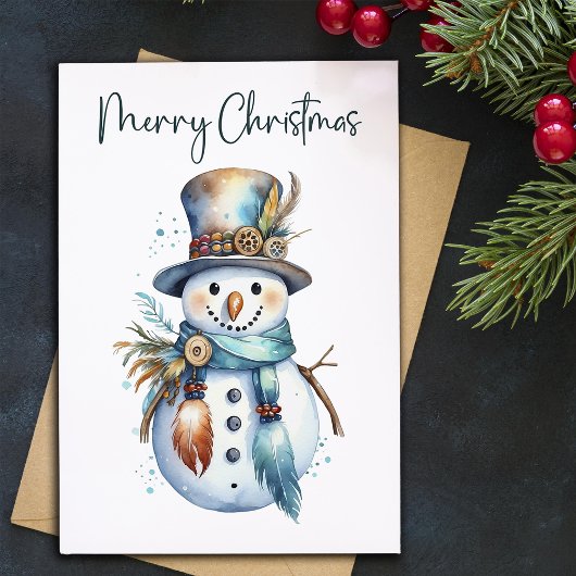 Carte de vacances plate