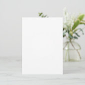 Carte de vacances plate (Debout devant)