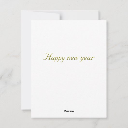 Carte de vacances plate (Dos)