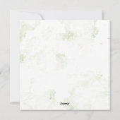 Carte de vacances plate  (Dos)