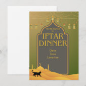 Carte de vacances plate (Devant / Derrière)