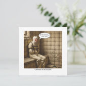 Carte de vacances plate (Debout devant)