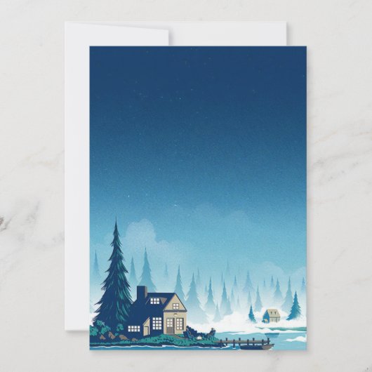 Carte de vacances plate 5" x 7" (Devant)