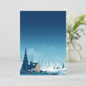 Carte de vacances plate 5" x 7" (Debout devant)