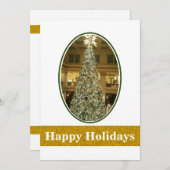 Carte de vacances plate Deck The Halls (Devant / Derrière)