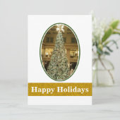 Carte de vacances plate Deck The Halls (Debout devant)