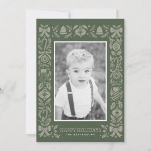 Carte de vacances plate, taille : 4,25 po x 5,5 po