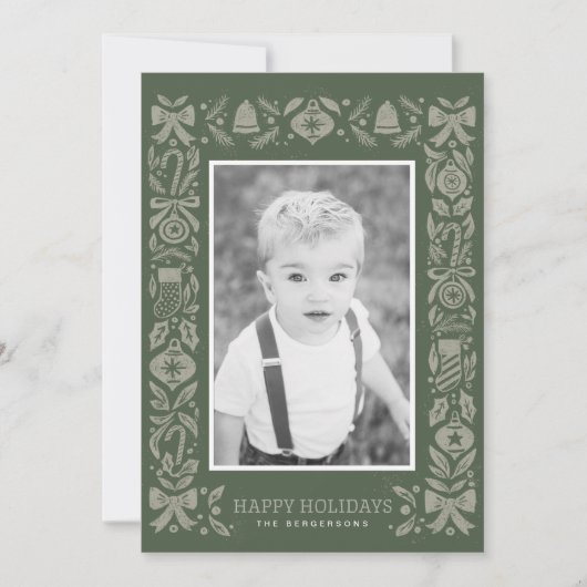 Carte de vacances plate, taille: 4,25" x 5,5", pap (Devant)