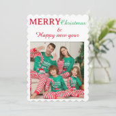 Carte de vacances plate, Taille: 5" x 7", Papier: (Debout devant)