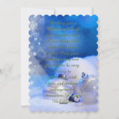 Carte de vacances plate, Taille: 5" x 7", Papier: (Dos)