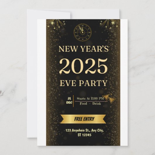 Carte de vacances plates (Devant)