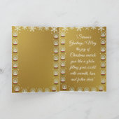 Carte de vacances pliée (Intérieur)