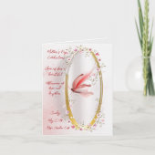 Carte de vacances pliée  (Devant)