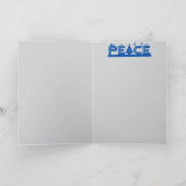 Carte de vacances pliée (Intérieur)