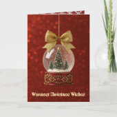 Carte de vacances pliée (Devant)