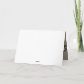 Carte de vacances pliée (Dos)