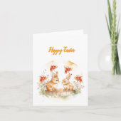 Carte de vacances pliée  (Devant)