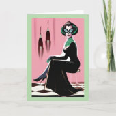 Carte de vacances pliée (Devant)