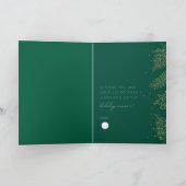 Carte de vacances pliée (Intérieur)