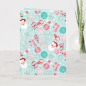 Carte de vacances pliée (Dos)