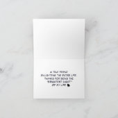 Carte de vacances pliée photo des meilleurs amis p (Intérieur)