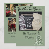 Carte de vacances Plus on est de fous plus on rit (Devant / Derrière)