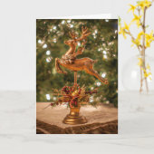 Carte de vacances poétique (Fleur jaune)