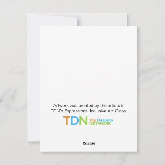 Carte de vacances Polar Bear Smile (Dos)