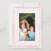 Carte de vacances Poterie Rouge (Devant)