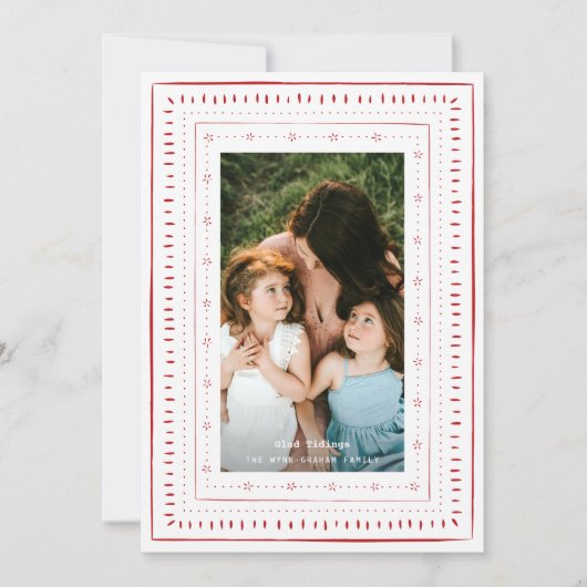 Carte de vacances Poterie Rouge (Devant)