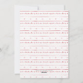 Carte de vacances Poterie Rouge (Dos)