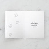 Carte de vacances pour animaux de compagnie de Noë (Intérieur)