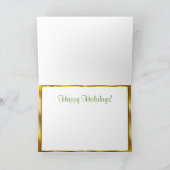 Carte de vacances pour bébé myotonique (Intérieur)