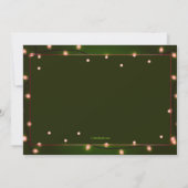 Carte de vacances pour cadre photo Noël (Dos)